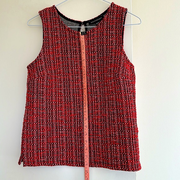 Banana Republic Red Stretch Sleeveless Tunic - Picture 6 of 7